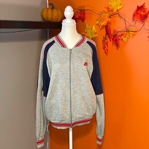 🗽Vintage Nike bomber/sweatshirt-Sz M